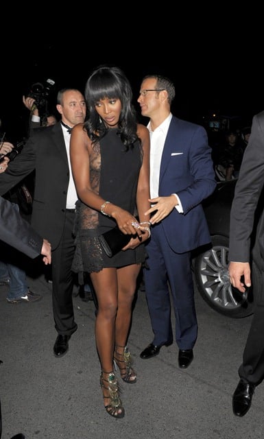 Naomi Campbell In Cannes
