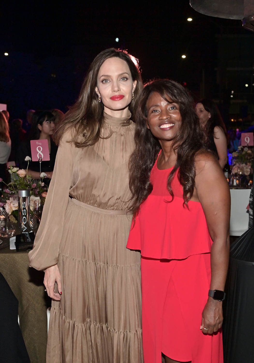Angelina Jolie and Joan Wicks attend Variety's Power of Women