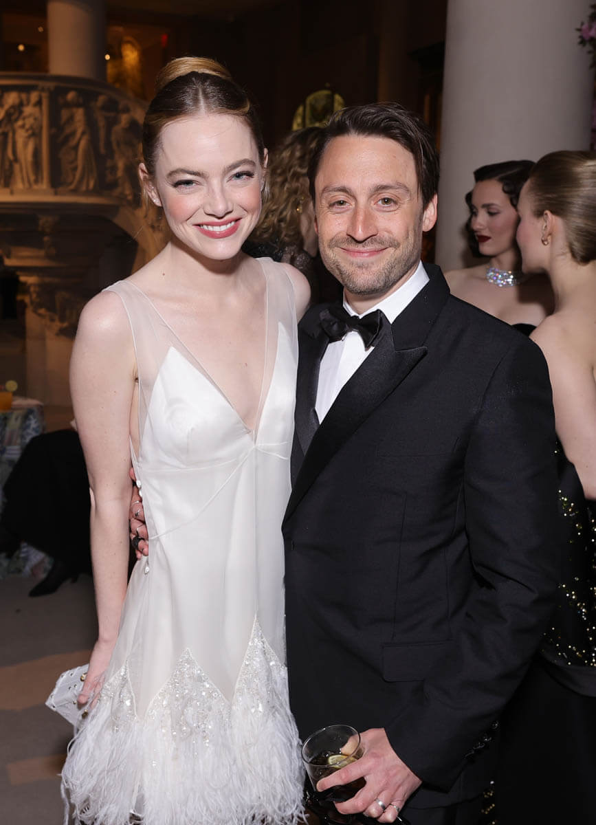 Emma Stone and Kieran Culkin attend The 2022 Met Gala 