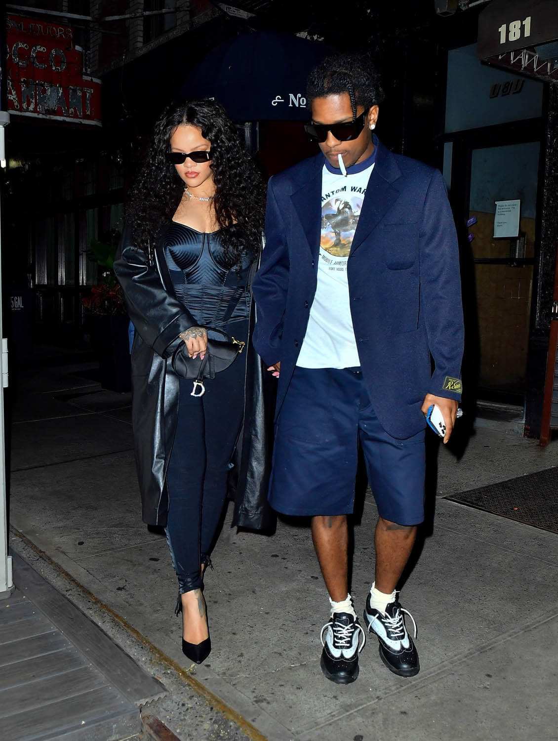 Rihanna and Rocky out for dinner in NYC