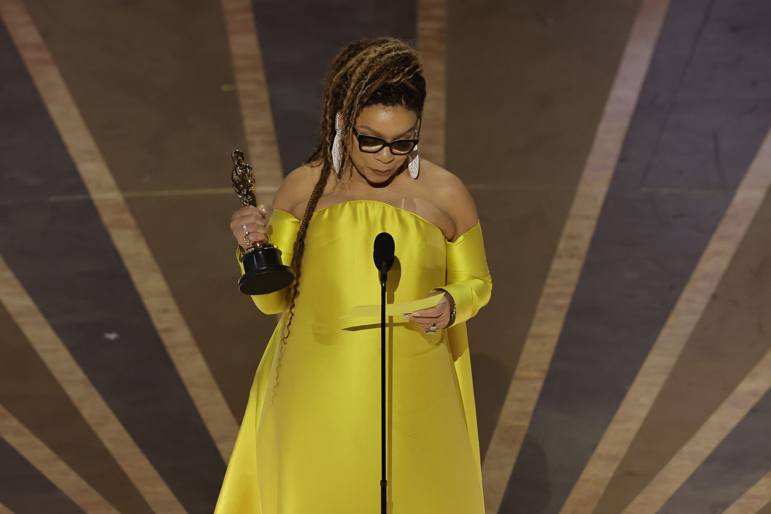 Ruth E. Carter accepts the Best Costume Design award