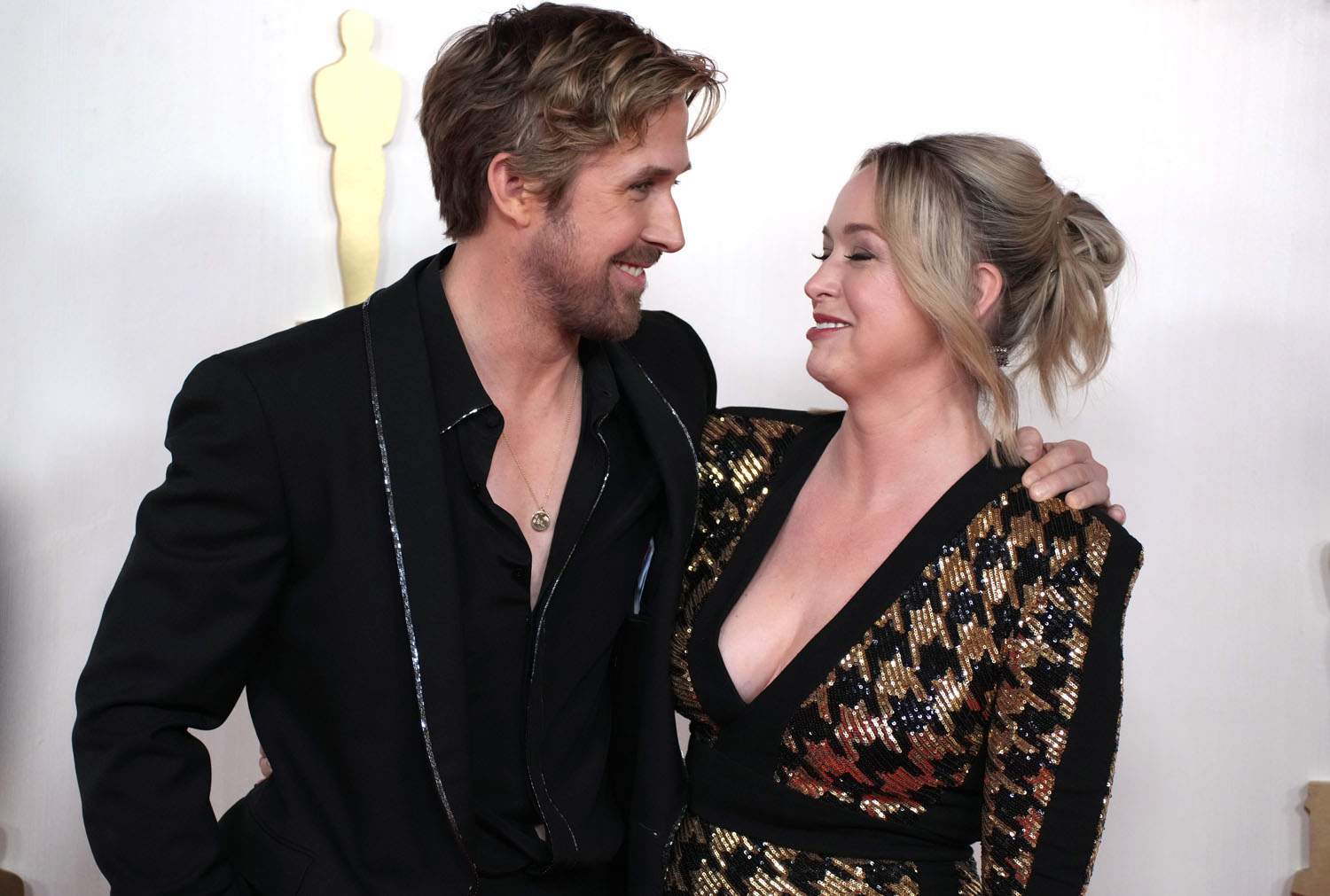 Ryan Gosling and Mandi Gosling attend the 96th Annual Academy Awards