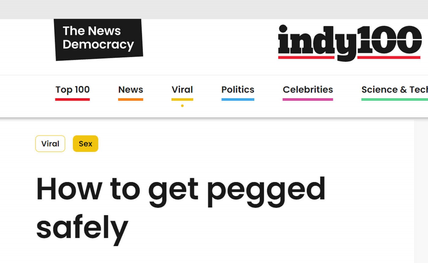 Indy 100 on pegging safety