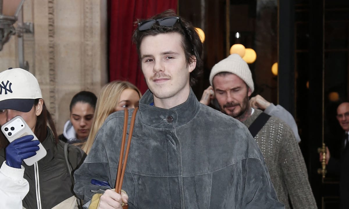 Cruz Beckham is the chaos monster of the family