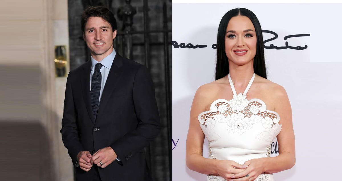 Grateful for Katy Perry and Justin Trudeau in Davos