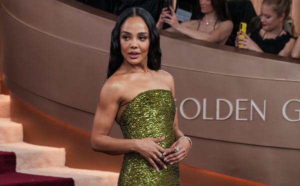 Tessa Thompson: Globes Best Dressed (Duana)