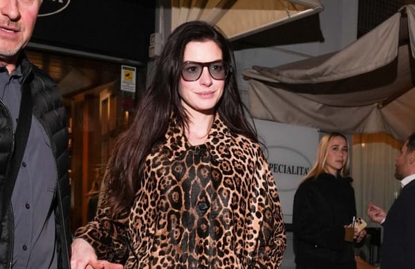 Anne Hathaway gives homework