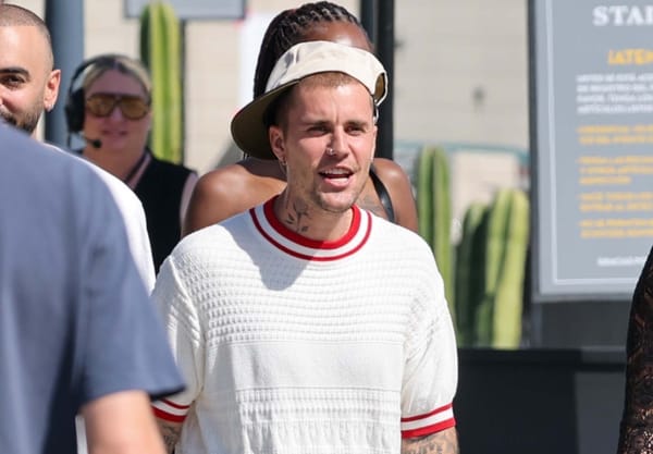 Justin Bieber’s warmup