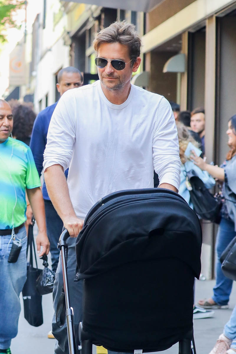 Bradley Cooper goes for a stroll