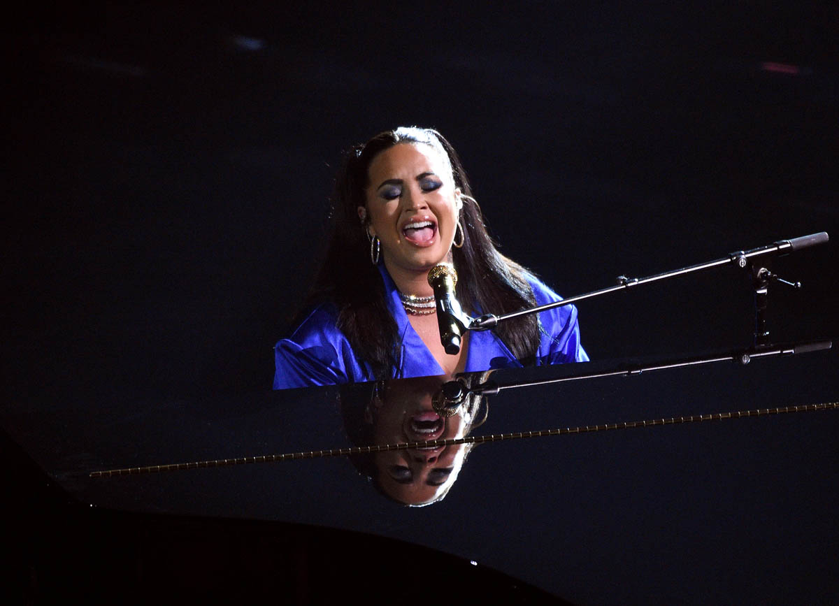 Demi Lovato takes aim at Trump