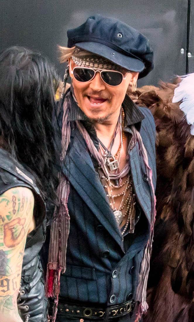 Johnny Depp, wizard