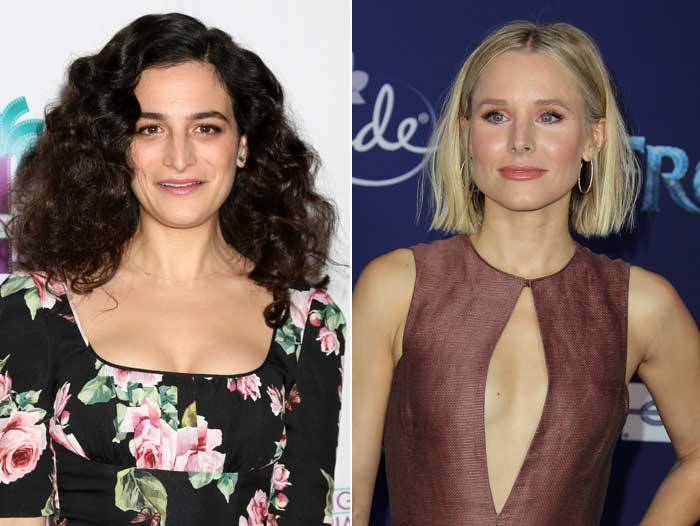 Jenny Slate and Kristen Bell give up their seat