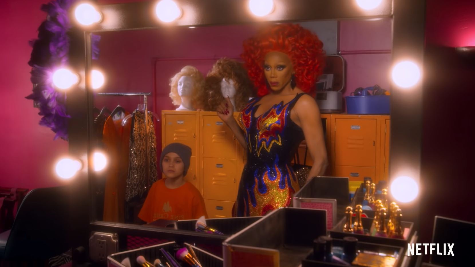 RuPaul in AJ and the Queen