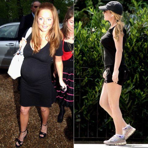 Geri Halliwell & the c-section slimdown