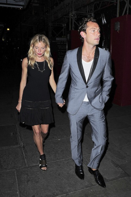 Dressing for dinner...but not like Posh