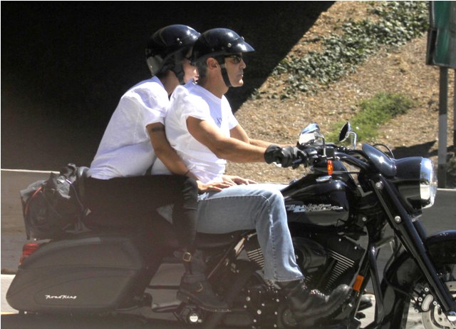 George Clooney doesn’t have to hustle?