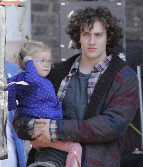 Kick-Ass and his baby