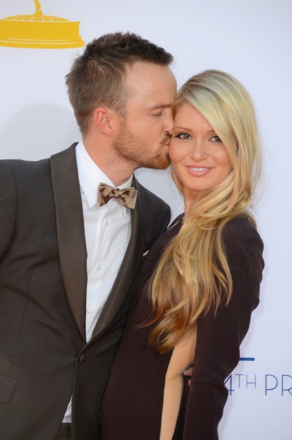 Emmy Photo Assumption: Aaron Paul feels too much