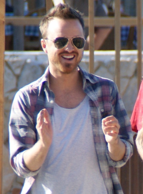 Aaron Paul in Spain