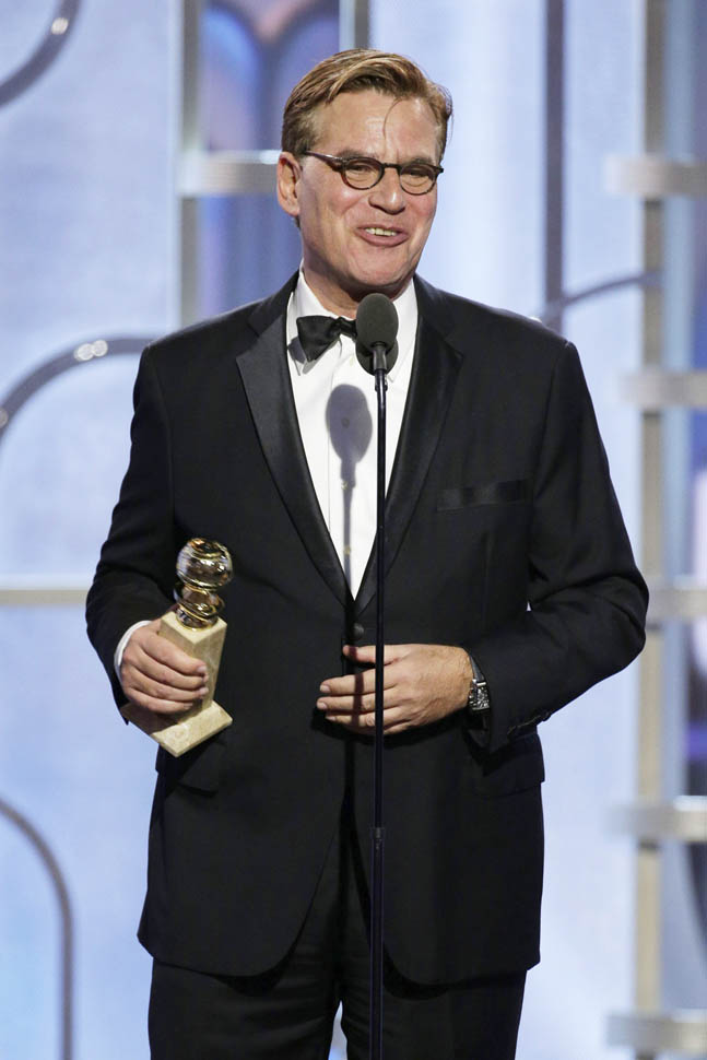 Aaron Sorkin: Golden Globes Rage