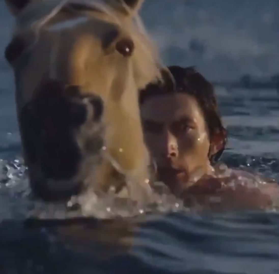 Adam Driver: Mountainous Horse Man