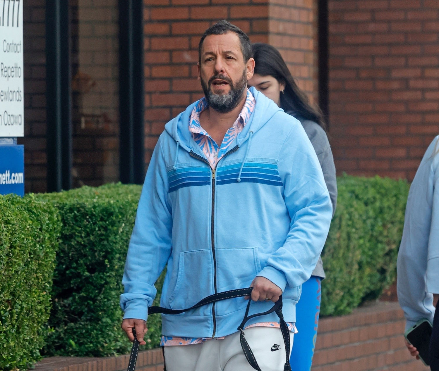 George Clooney and Adam Sandler in Jay Kelly