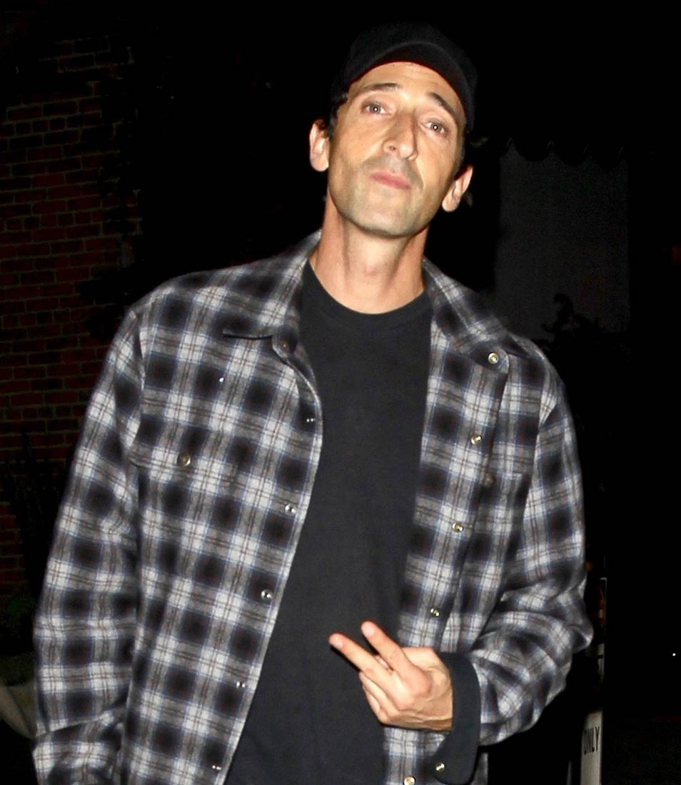 Oh look it’s Adrien Brody