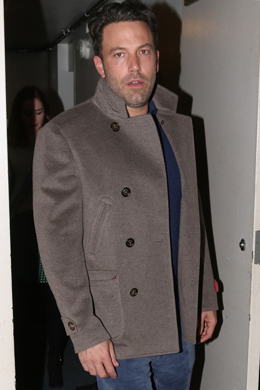 Matt & Ben cross swords