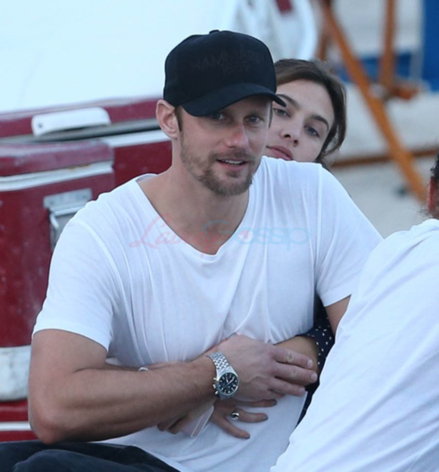 A new year for Alexa Chung and Alexander Skarsgard