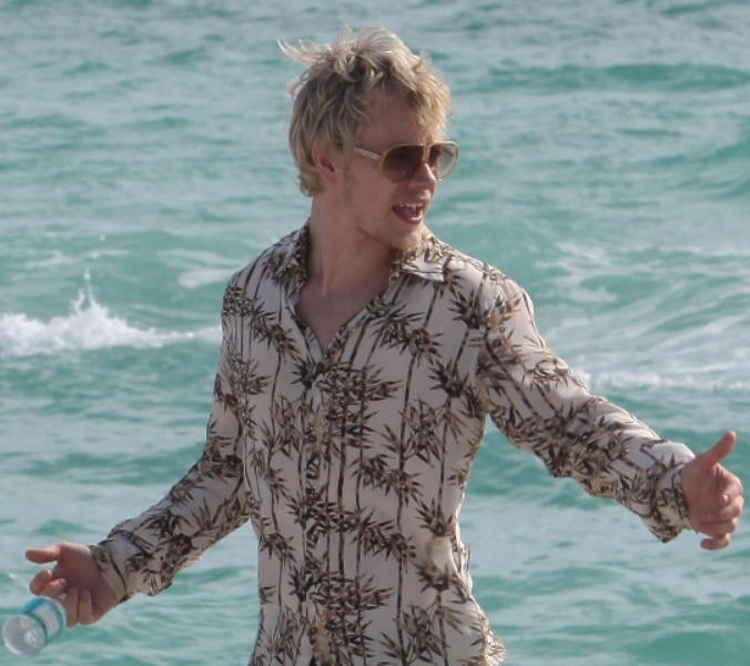 Theon Greyjoy at the beach