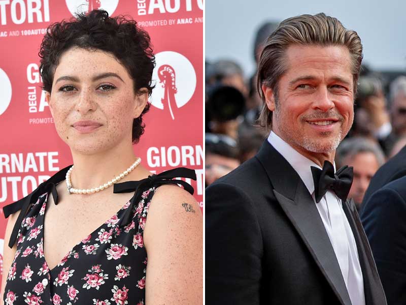 Brad Pitt at the protest and Alia Shawkat apologises