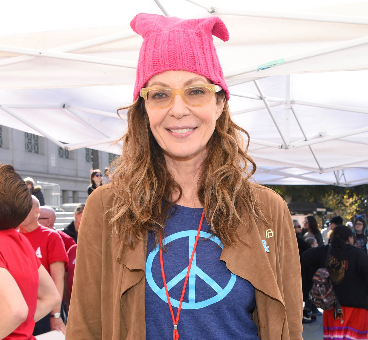 Allison Janney wasn’t sleeping