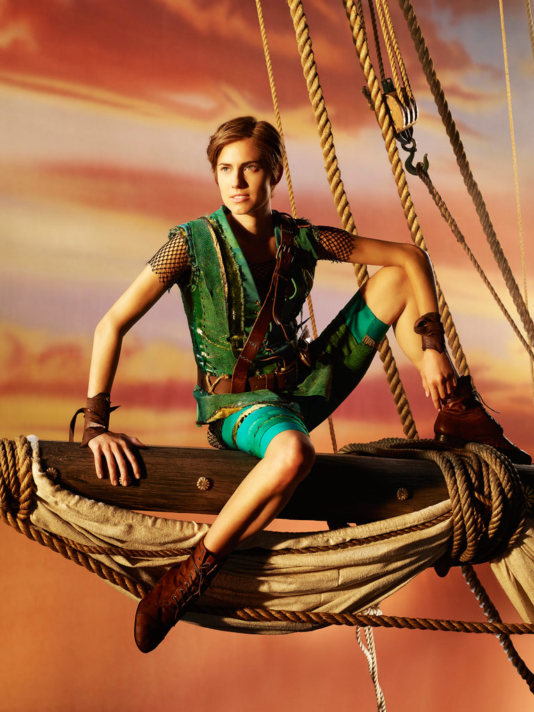 Allison Williams as Peter Pan