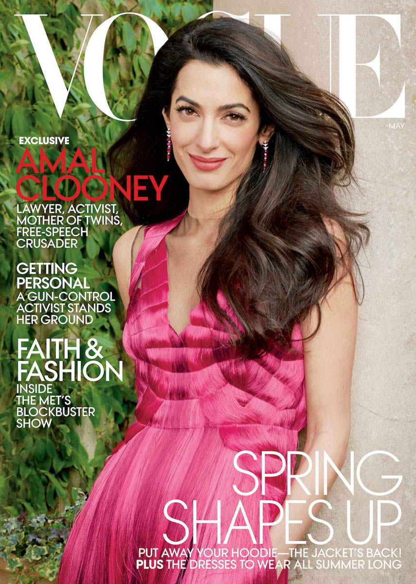 Amal Clooney covers Vogue