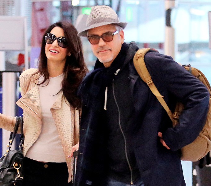 The Clooneys first Thanksgiving