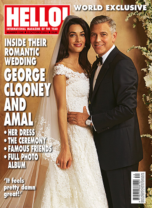 Amal Alamuddin's wedding dress