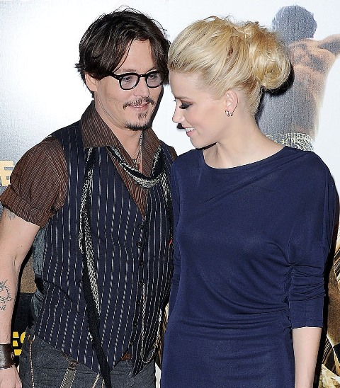 Johnny & Amber’s private patio