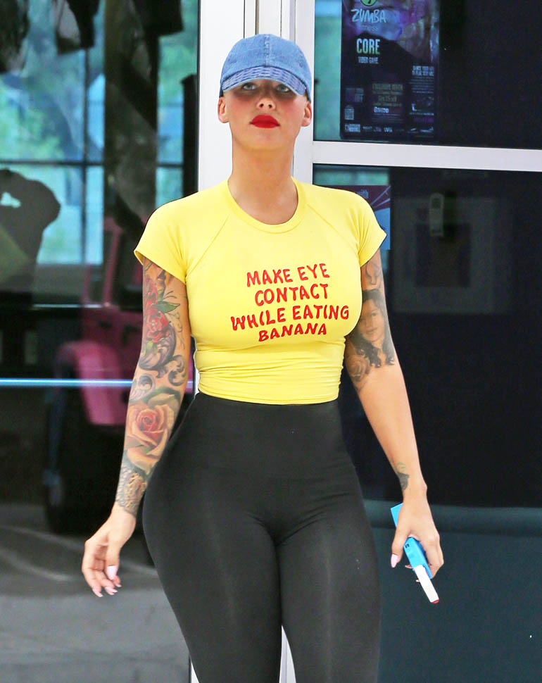 Amber Rose on tweeting and pegging