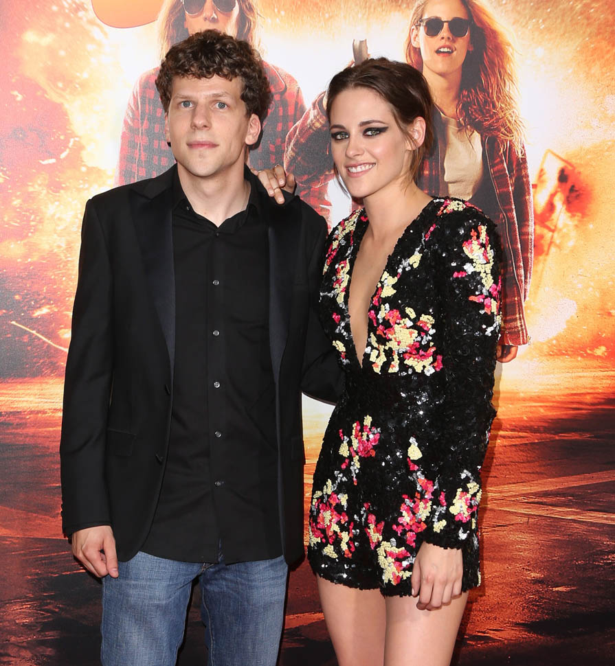 Kristen Stewart & Jesse Eisenberg in American Ultra