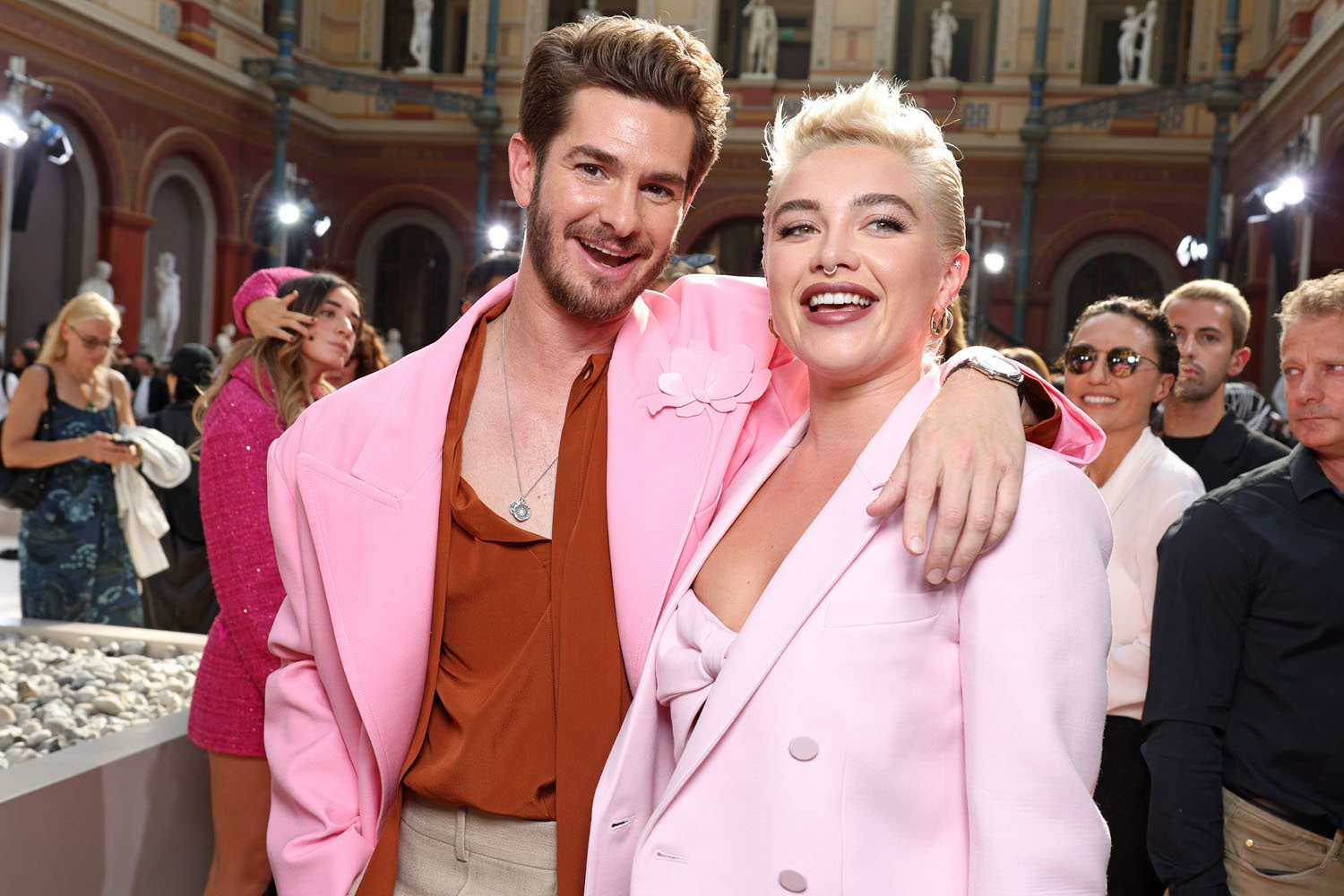 Andy and Flo at Valentino