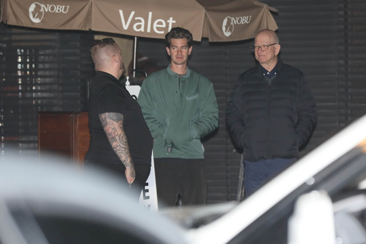 Andrew Garfield goes for two