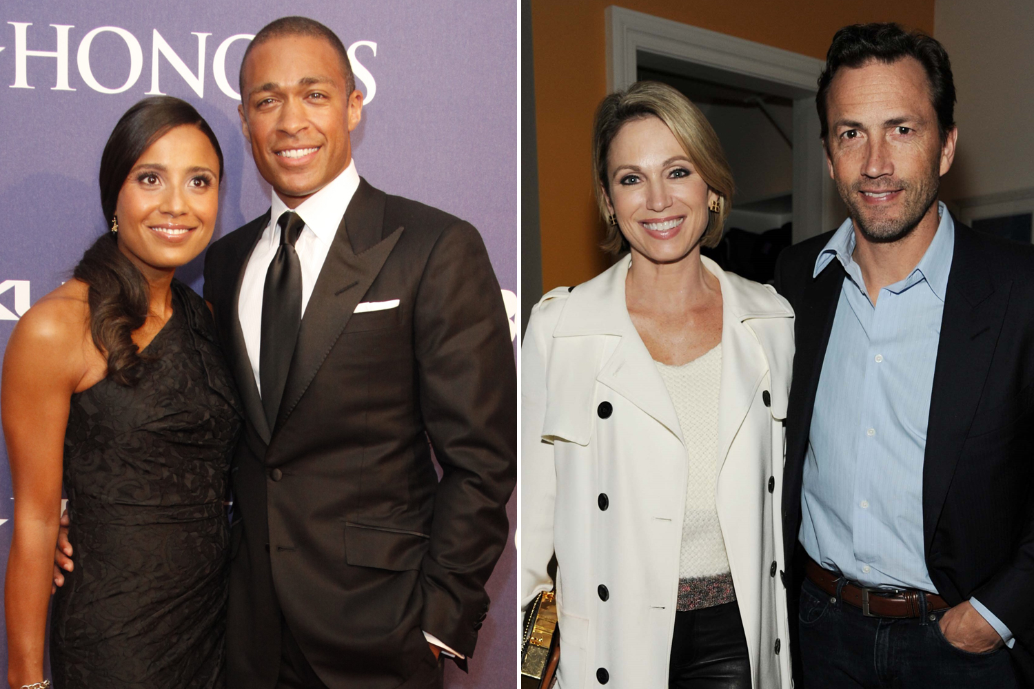 Andrew and Marilee lick back together