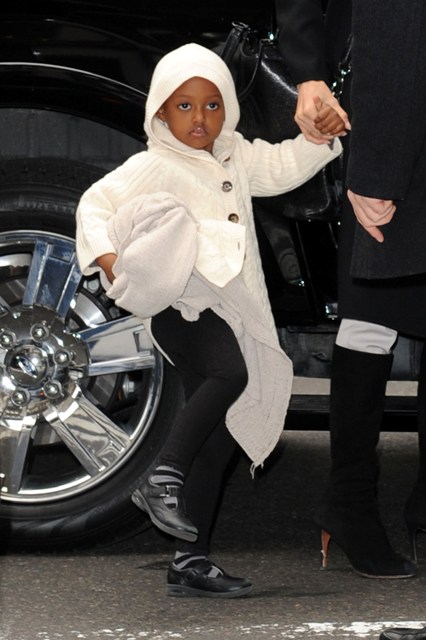 The Jolie in character