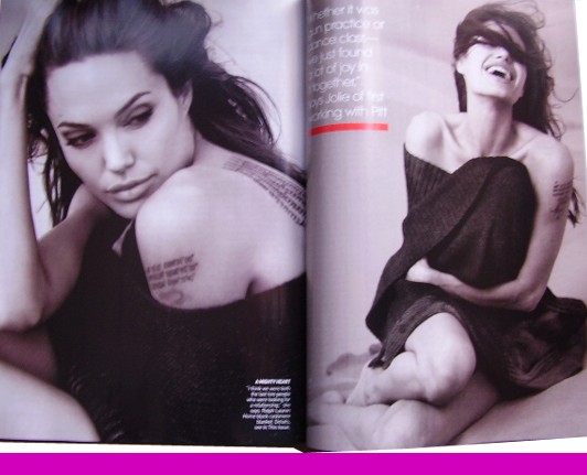 Angelina: the highly anticipated Vogue photos