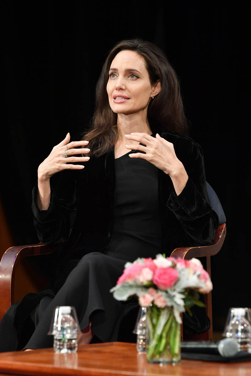 Angelina’s not invited