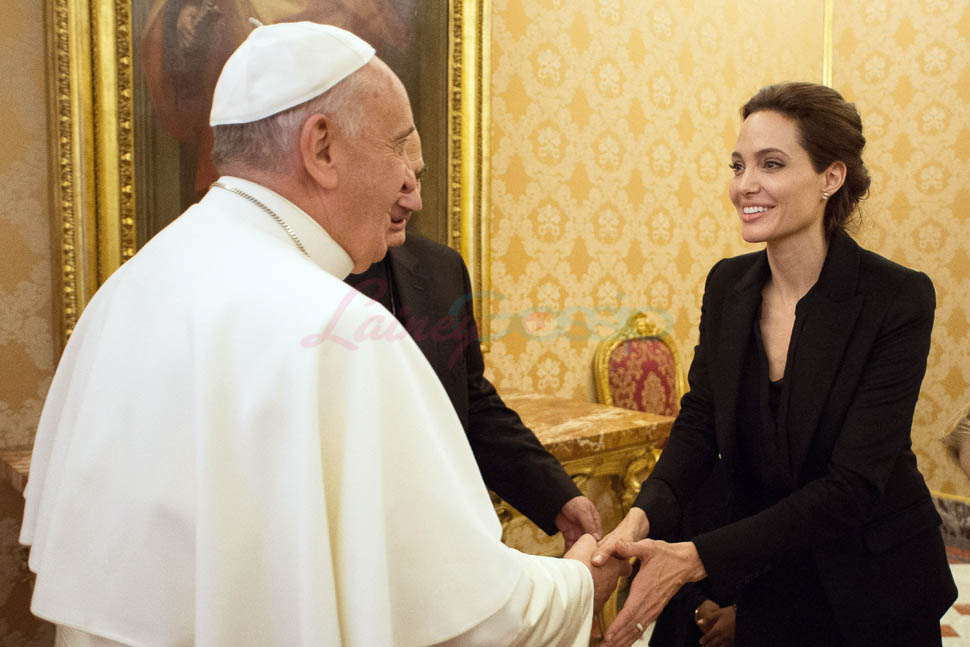 The Pope, Jolie, and Miss Z’s birthday