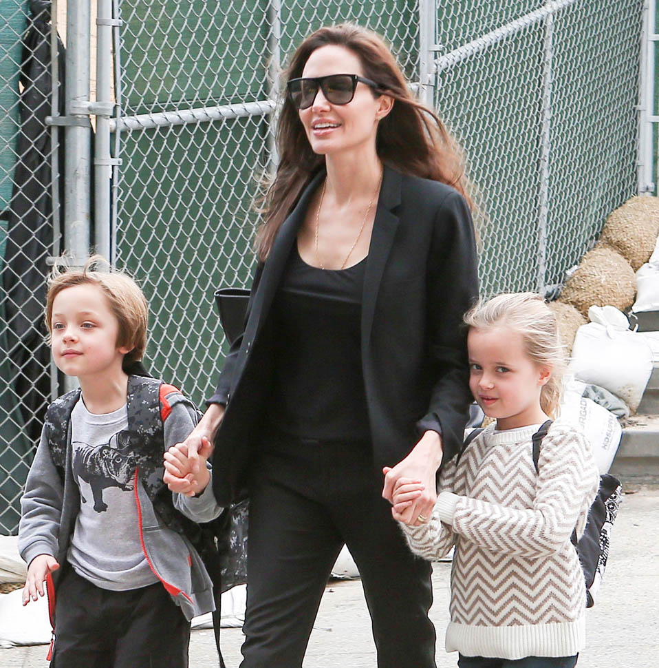 The Jolie, the twins, and Captain Marvel?