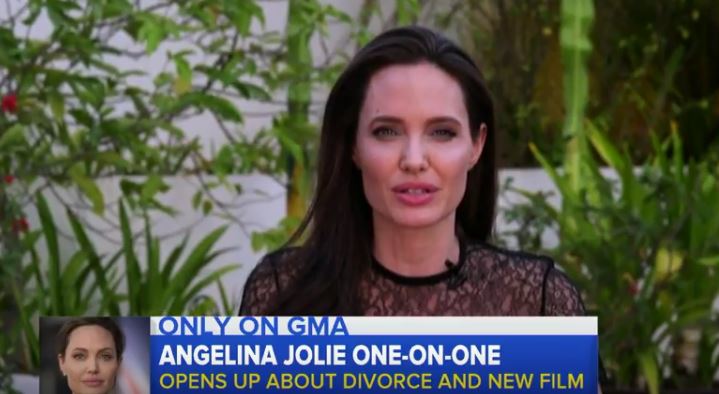 Angelina on GMA