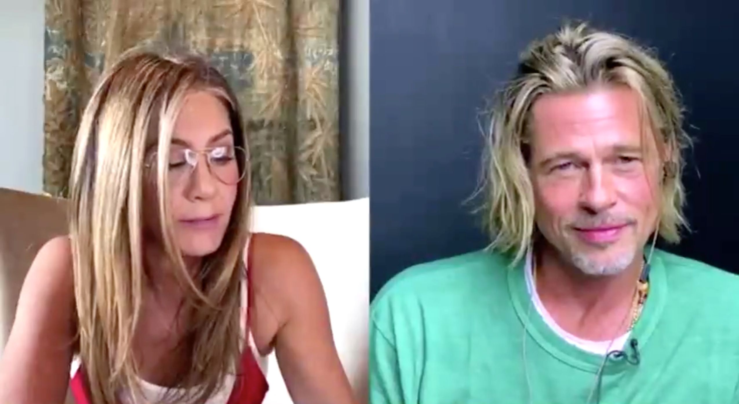 Brad and Jen: Fast Times and Flirty