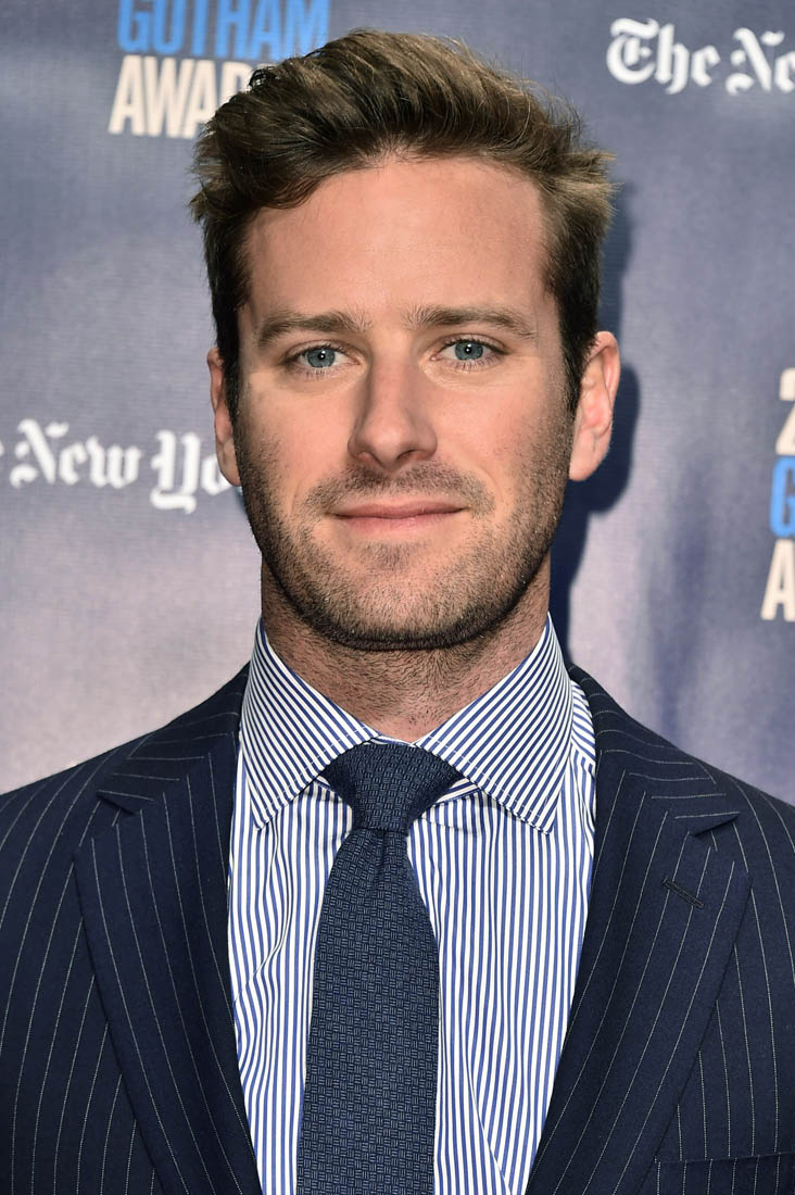 Armie Hammer packs up his toys
